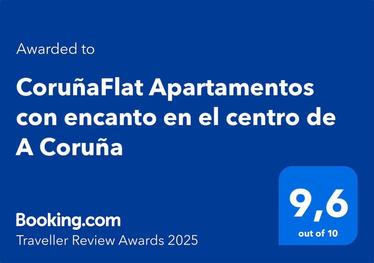 Corunaflat Apartamentos Con Encanto En El Centro De A Coruna Luaran gambar